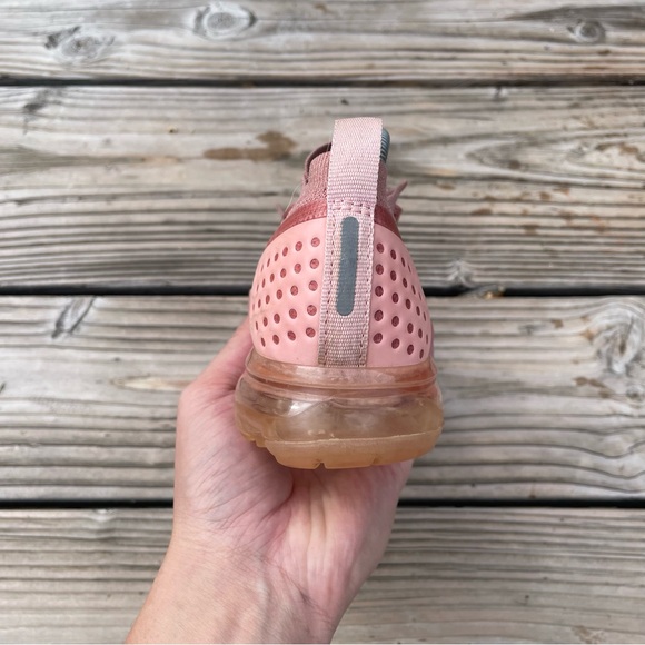 Women Nike Air VaporMax Flyknit 2 Rust Pink Running Shoes Sneakers - Picture 7 of 9